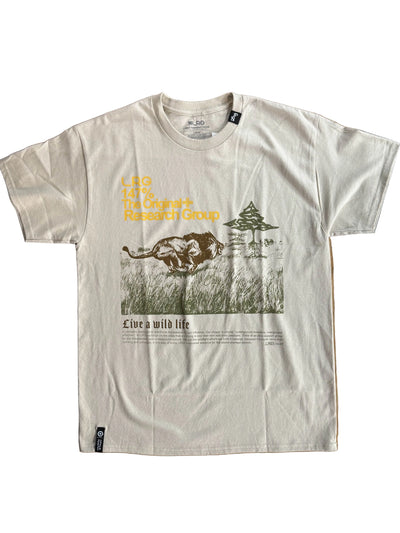 T-shirt LRG 'Wild Life' - Sable