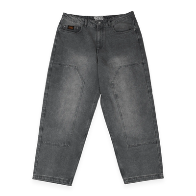 Frosted Skateboards 'Carpenter' Baggy Jeans - Faded Black