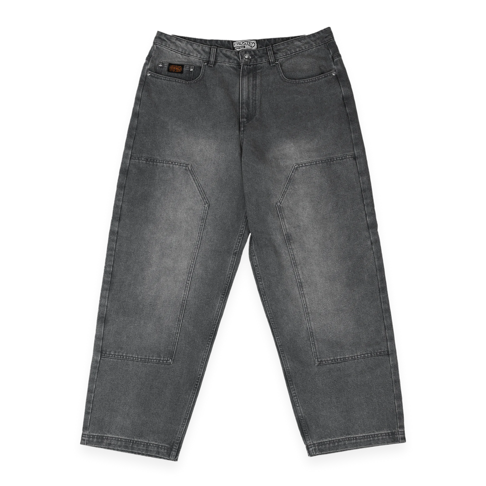 Frosted Skateboards 'Carpenter' Baggy Jeans - Faded Black