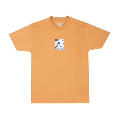 T-shirt "Bonhomme de neige" de Frosted Skateboards - Brun