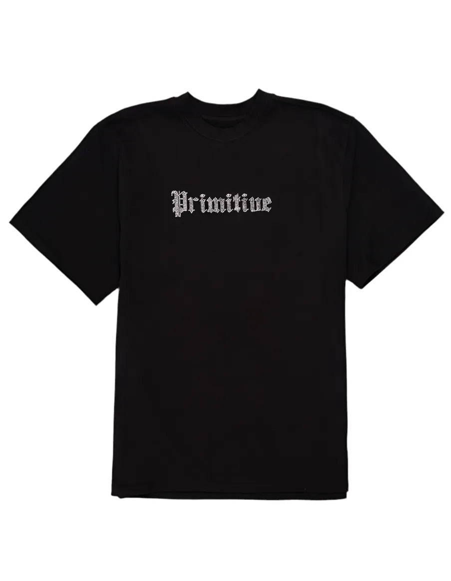 T-shirt 'Reflect Rhinestone' HW Primitif - Noir