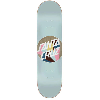 Santa Cruz 'Detla Dot' Skate Deck - Teal