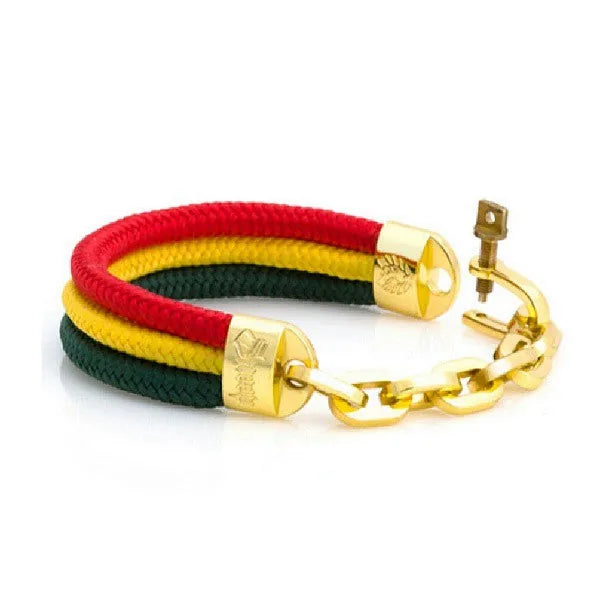 Bracelet Rastaclat x Snoop Lion '3 String' - Rasta