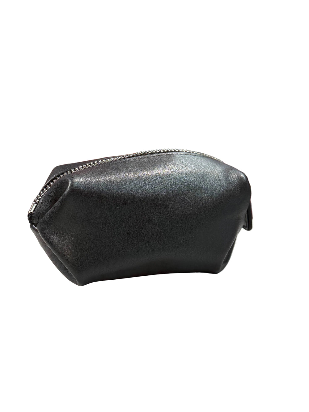 Pochette en cuir Black Scale - petite - noir