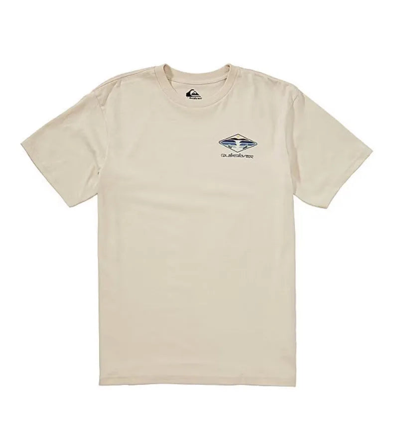 T-shirt 'Peak Day' Quiksilver - Crème