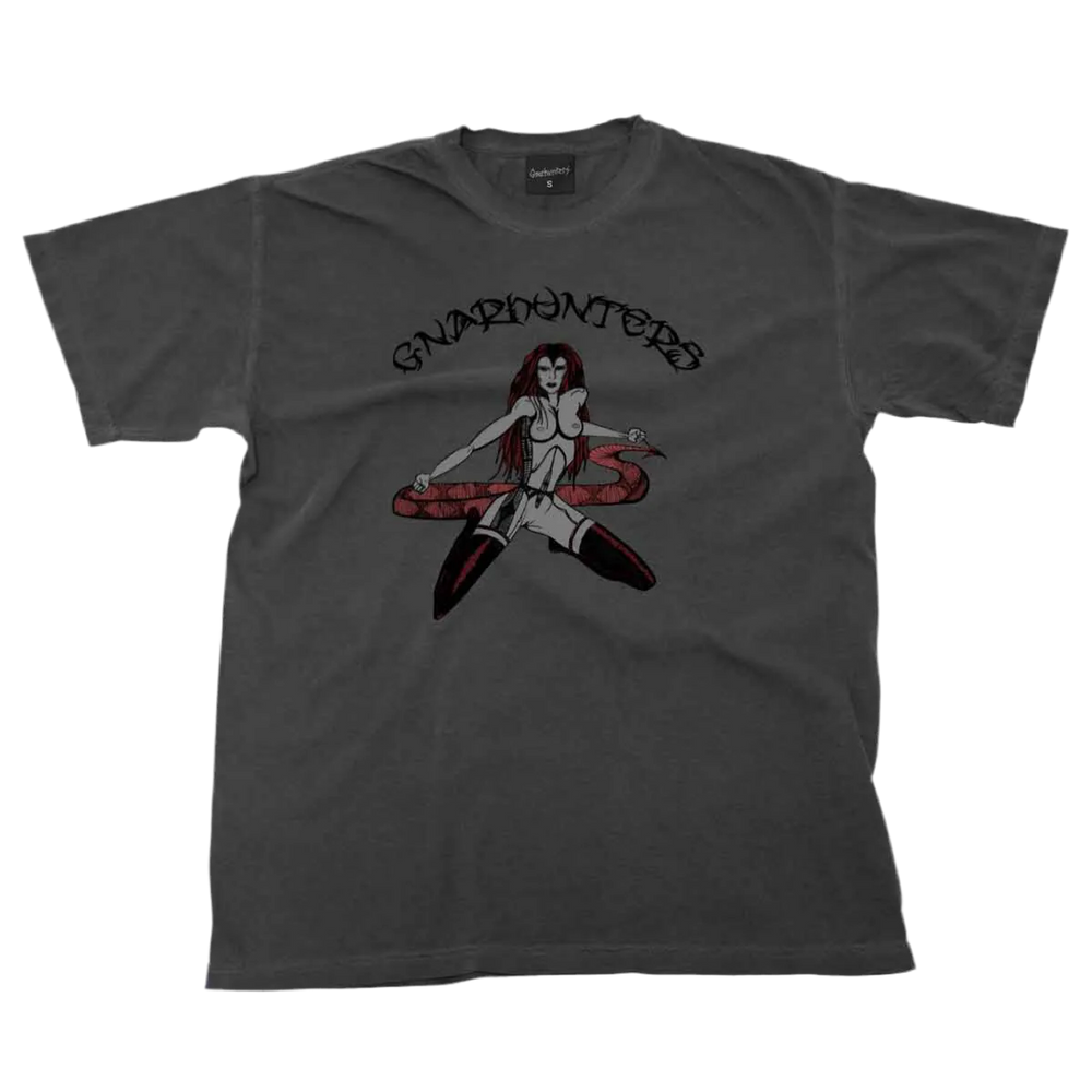 T-shirt 'Rachel' Gnarhunters - Gris