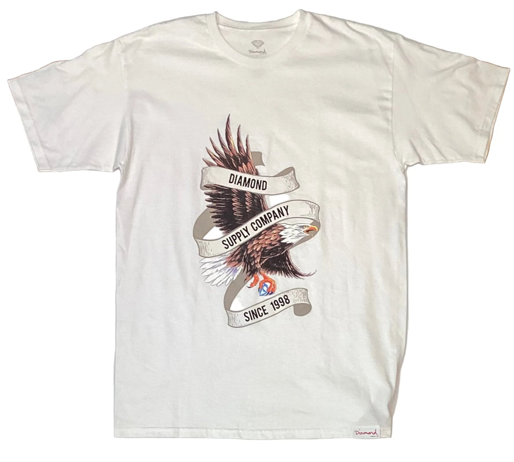 Diamond Supply Co. T-shirt 'Eagle' - Blanc