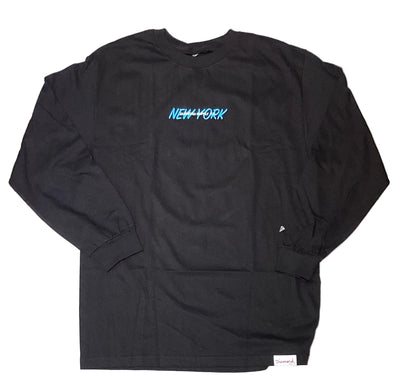 T-shirt à manches longues 'New York' de Diamond Supply Co. - Noir