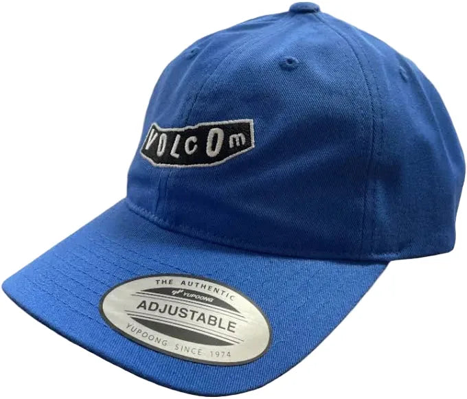 Casquette 'Pistol' Volcom à 6 panneaux et velcro - Bleu (ENFANTS)