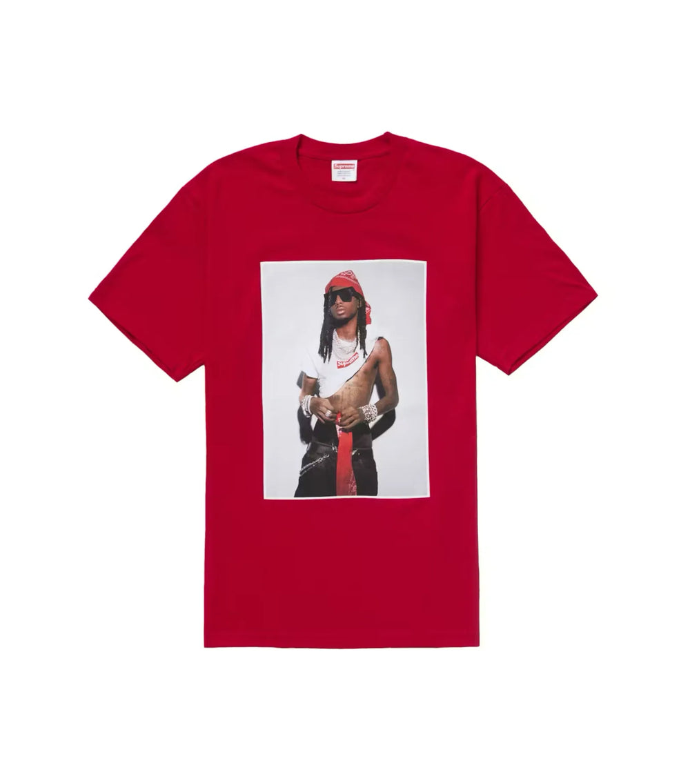 Tee Supreme 'Playboi Carti' - Rouge