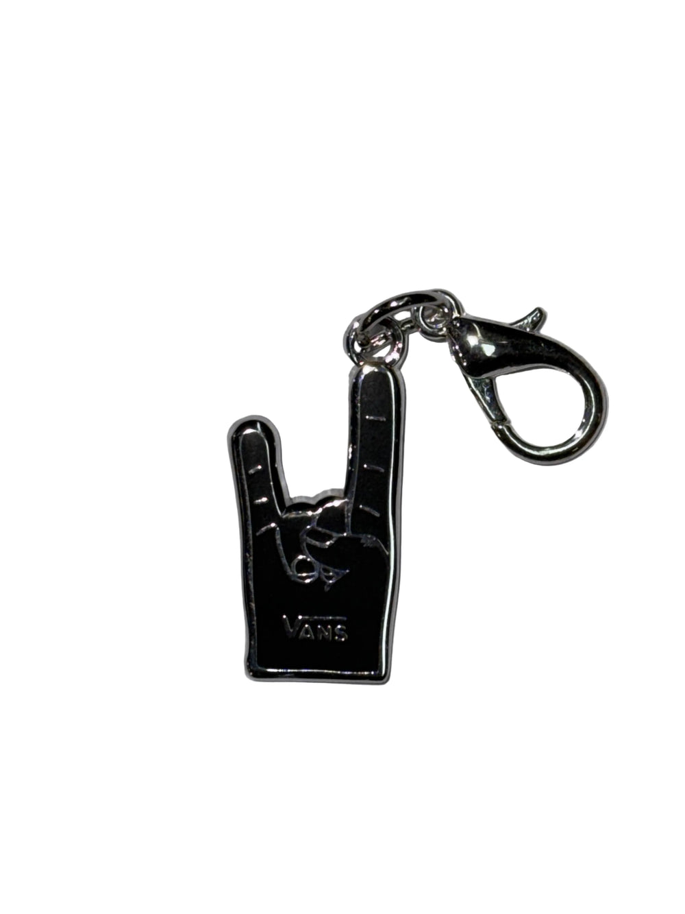 Porte-clés Vans 'Rock On' Petit Modèle - Argent/Noir