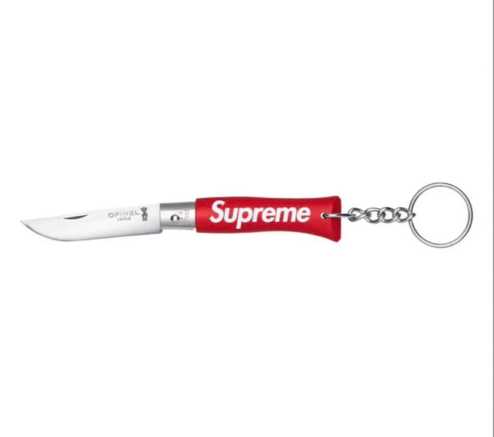 Clé de couteau Supreme x Opinel 'No. 4' - Rouge