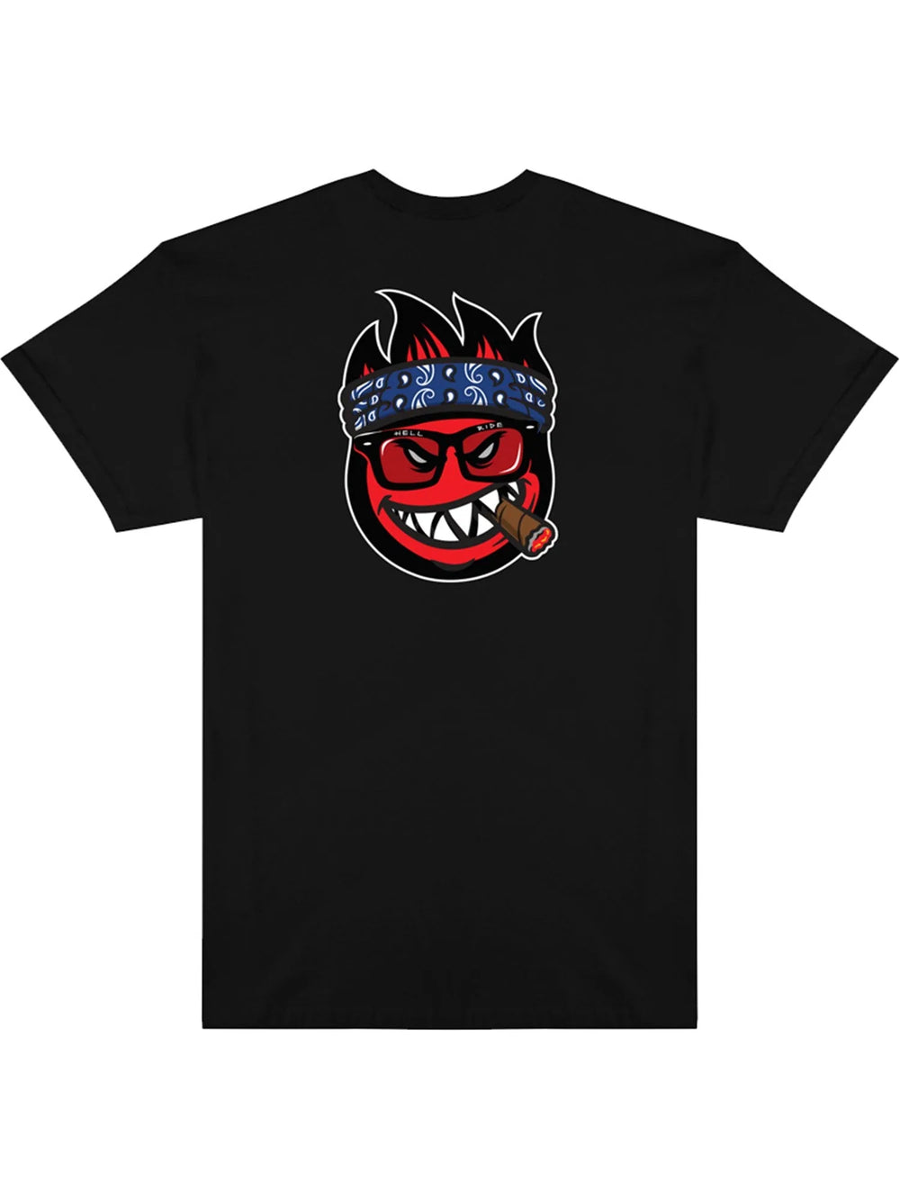 T-shirt Thrasher x Spitfire 'Big Head Jake' - Noir