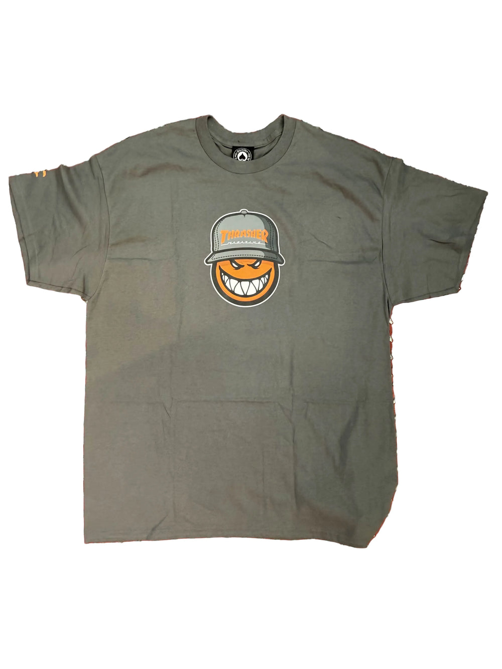 T-shirt Thrasher x Spitfire 'SF Loc' - Gris sport