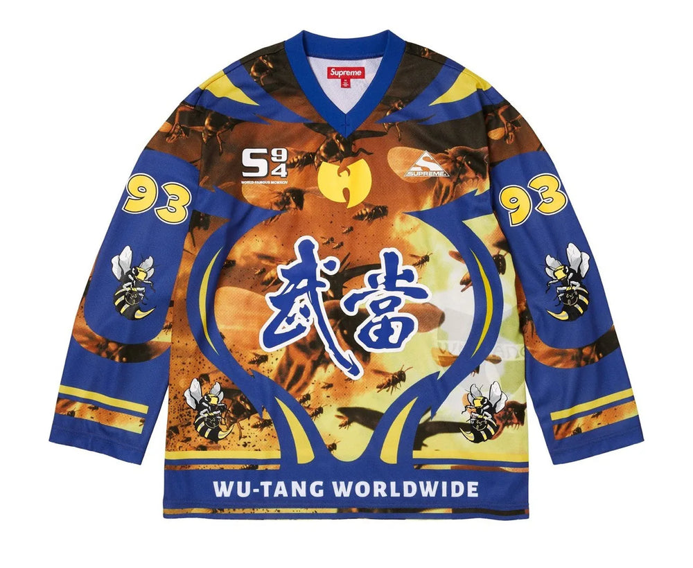 Maillot de hockey Supreme x Wu-Tang Clan - Bleu