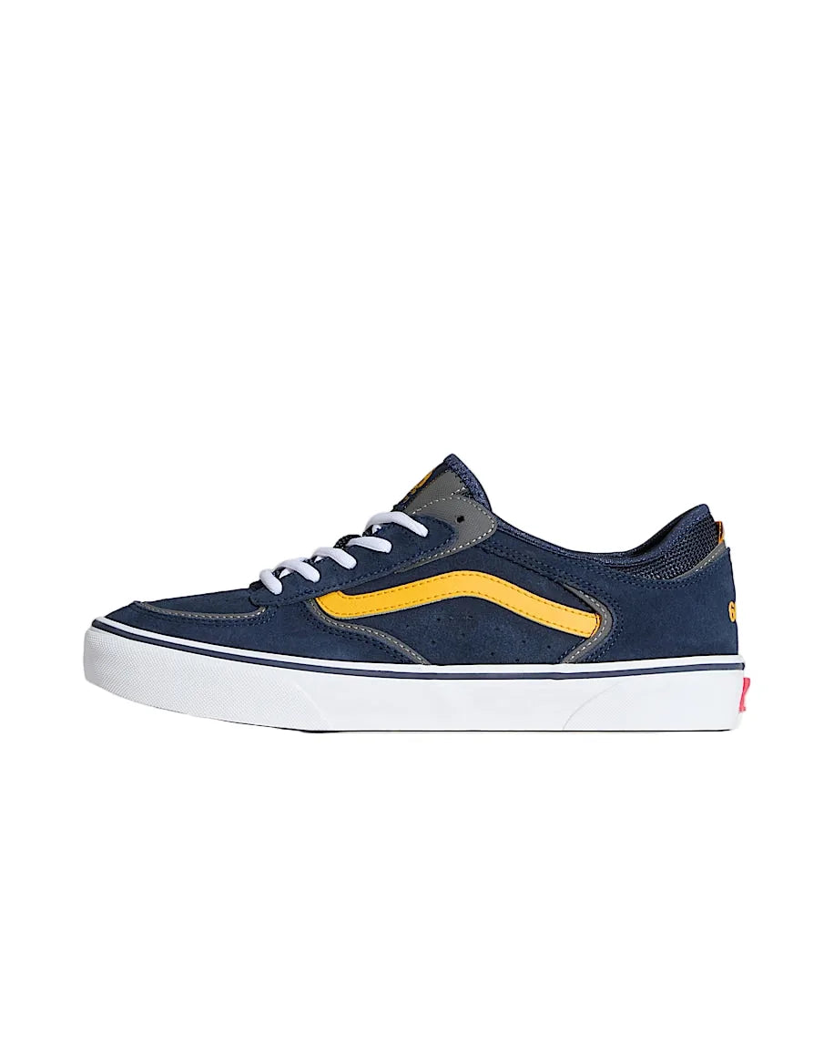 Chaussures Vans 'Skate Rowley' - Marine/Jaune