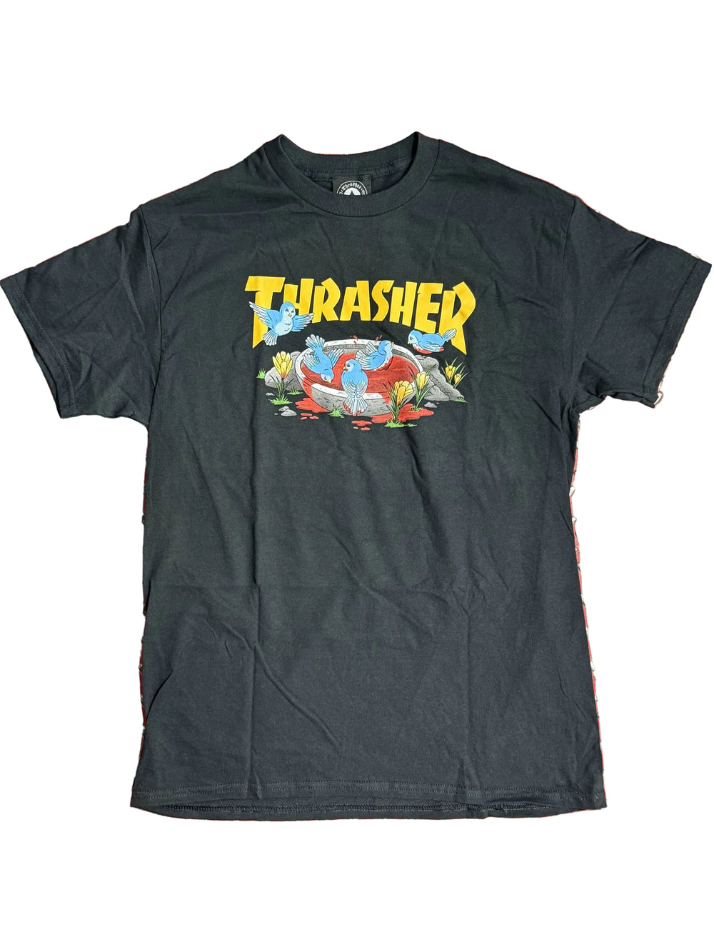 T-shirt Thrasher x Spitfire 'Blood Bath' - Noir