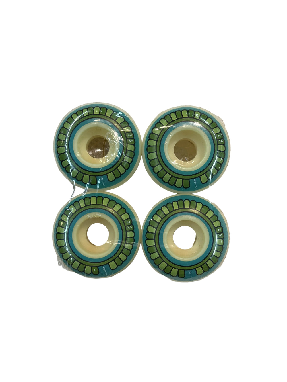 Roues 'Rétro' 99A Chocolate 52mm - Vert