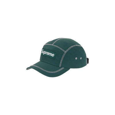 Casquette Camp 'Reflective stitch' suprême - Vert foncé