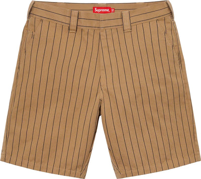 Shorts 'Work Stripe' suprêmes - Brun