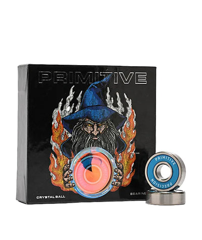 Primitive 'Crystal Ball Abec 5' Bearings - Blue