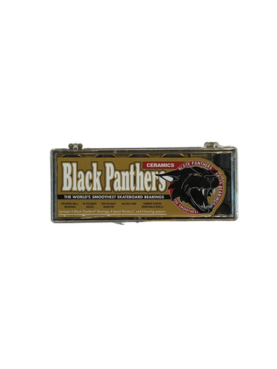 Roulements en céramique Black Panthers 'Speed' - Noir/Or