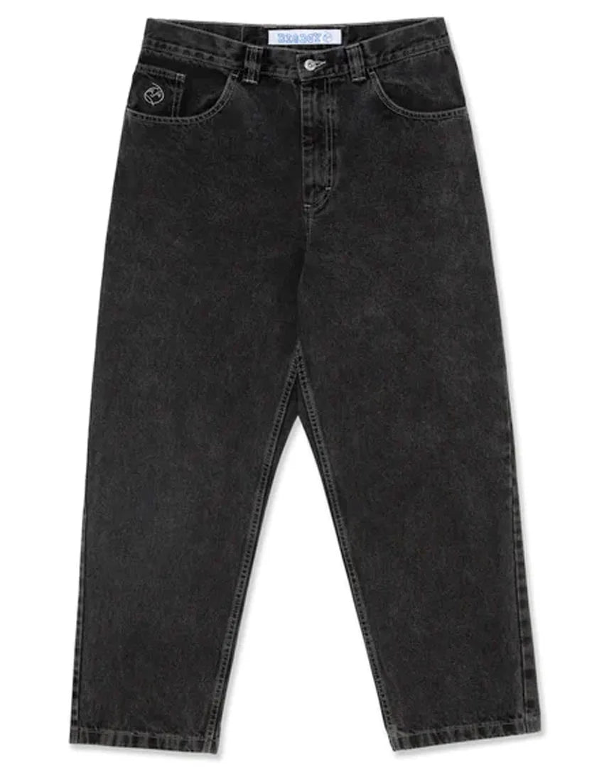 Polar Skate Co. Jeans 'Big Boy' Coupe Ample - Noir Argenté