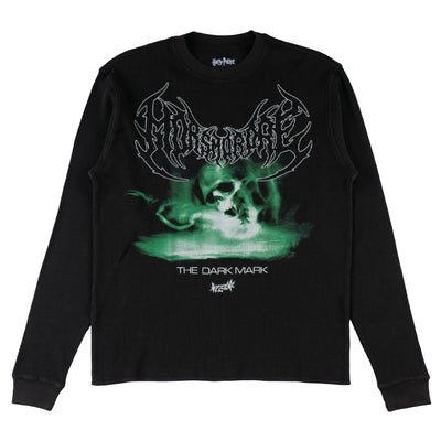 Welcome x Harry Potter 'Dark Mark' Thermal L/S - Black