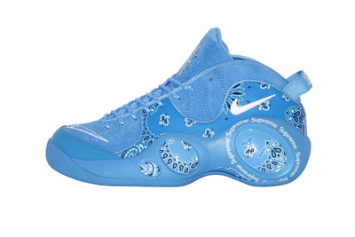 Chaussures Supreme x Nike 'Air Zoom Flight 95' - Bleu universitaire