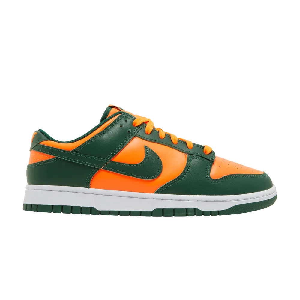 Chaussures Nike 'Dunk Low' - Miami Hurricanes