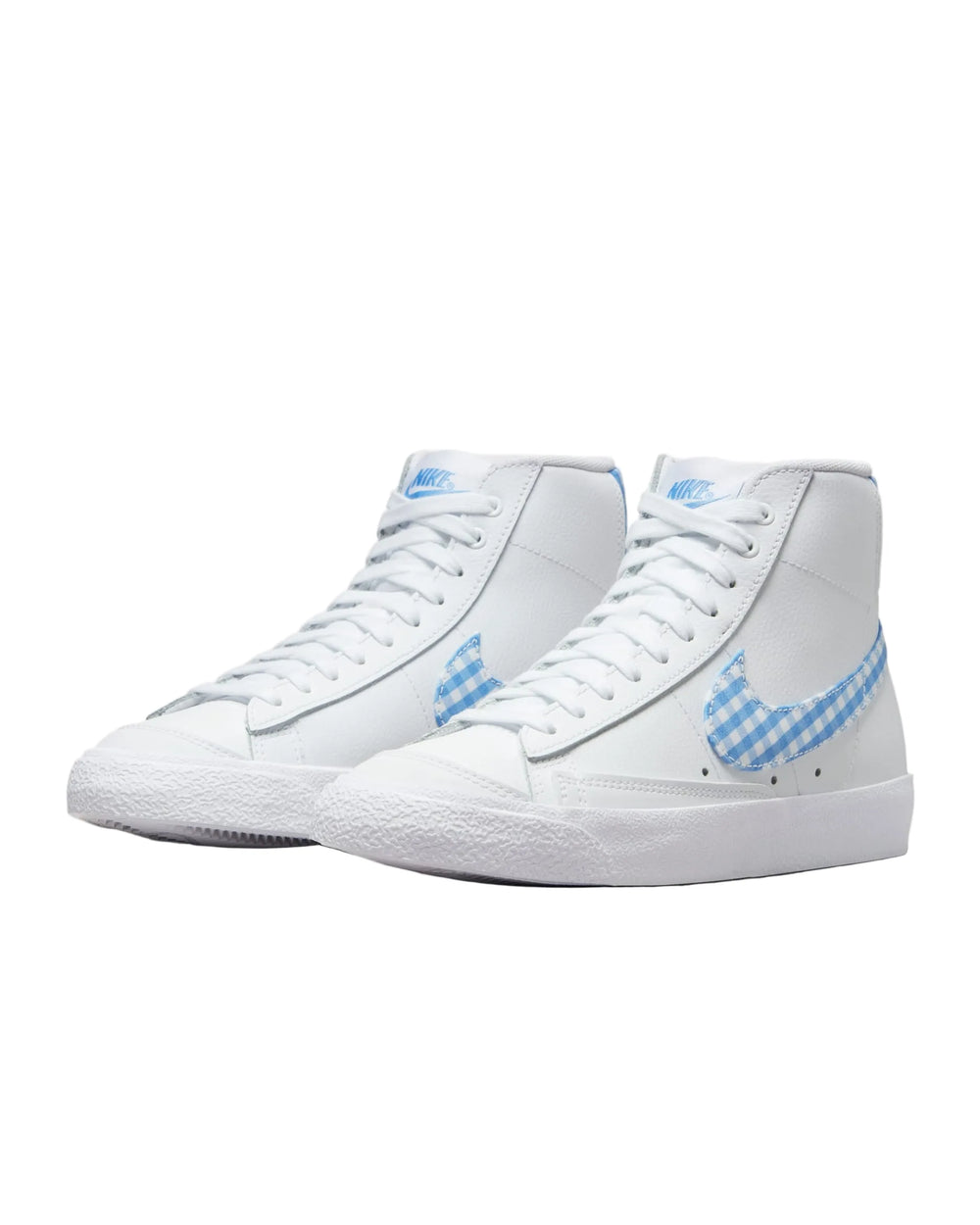 Chaussures Nike 'Blazer Mid 77' - Blanc/Bleu universitaire