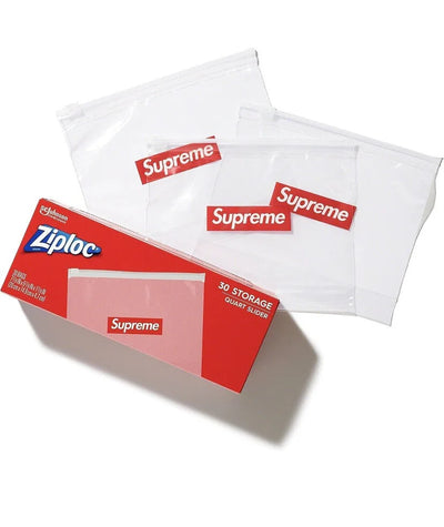 Supreme x Ziploc Sacs (Boîte de 30)