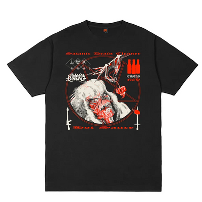 Tee « Satan’s Drano ’Tweaker Eddie’ » - Noir