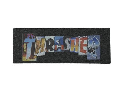 Mob Grip x Thrasher 'Anagram Logo' Feuille de grip mini - Noir