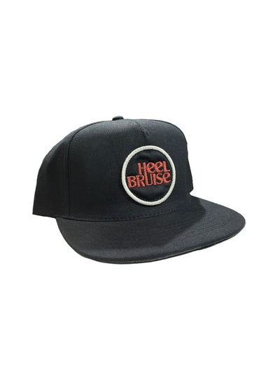 Casquette "Logo" Heel Bruise Snapback - Noir/Rouge