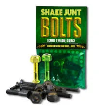 Shake Junt Allen Key Bolts - Black/Green/Yellow