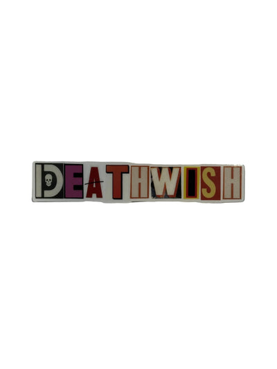 Deathwish 'Anagram Logo' Sticker - Multi