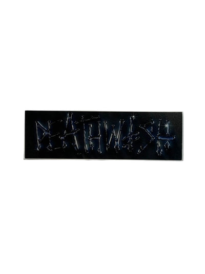 Deathwish 'OG Deathspray' Sticker - Chrome