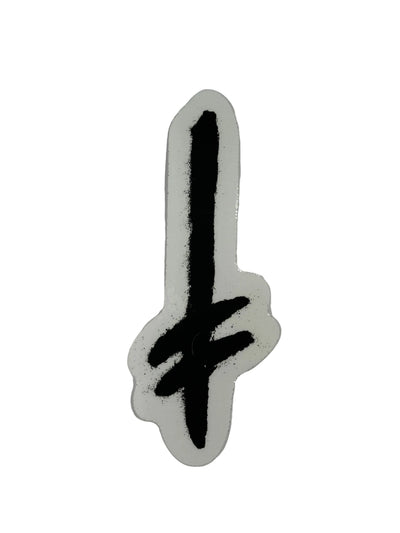 Autocollant Deathwish 'Gang Logo' - Noir
