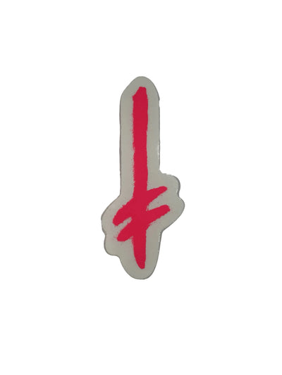 Autocollant Deathwish 'Gang Logo' - Rose