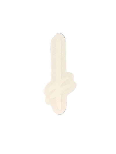 Autocollant Deathwish 'Gang Logo' - Blanc