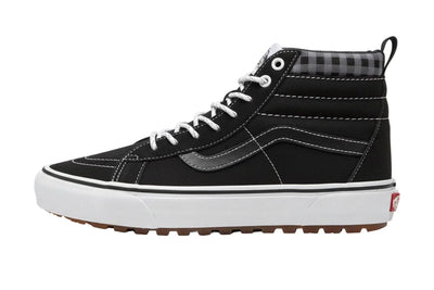 Vans 'SK8-HI MTE-1' Winter Boots - Plaid Grey/White (Women’s)