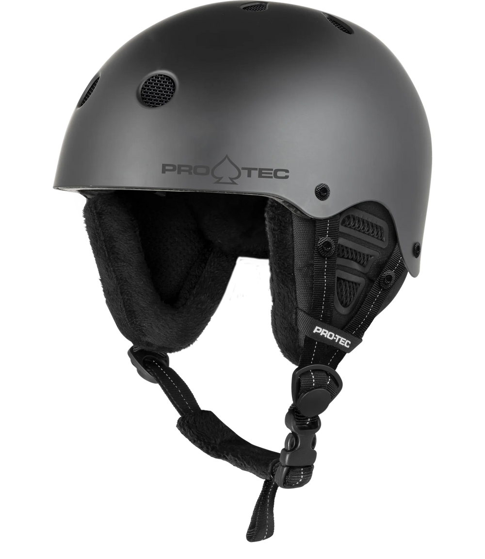 Pro-Tec 'Low Pro' Snow Helmet - Matte Grey