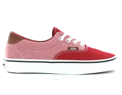 Vans 'Era 59' Shoes - (Canvas & Chambray) Chili