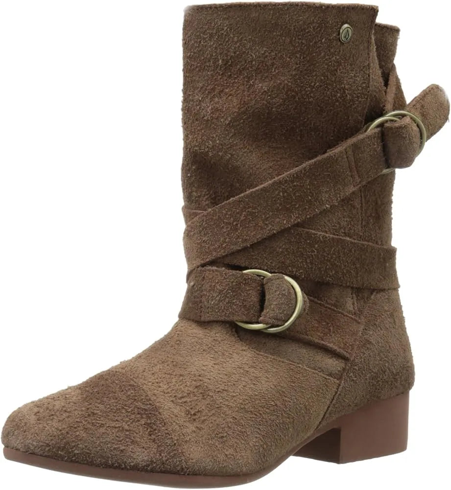 Volcom 'Chic Flick' Winter Boots - Dark Brown (Women’s)