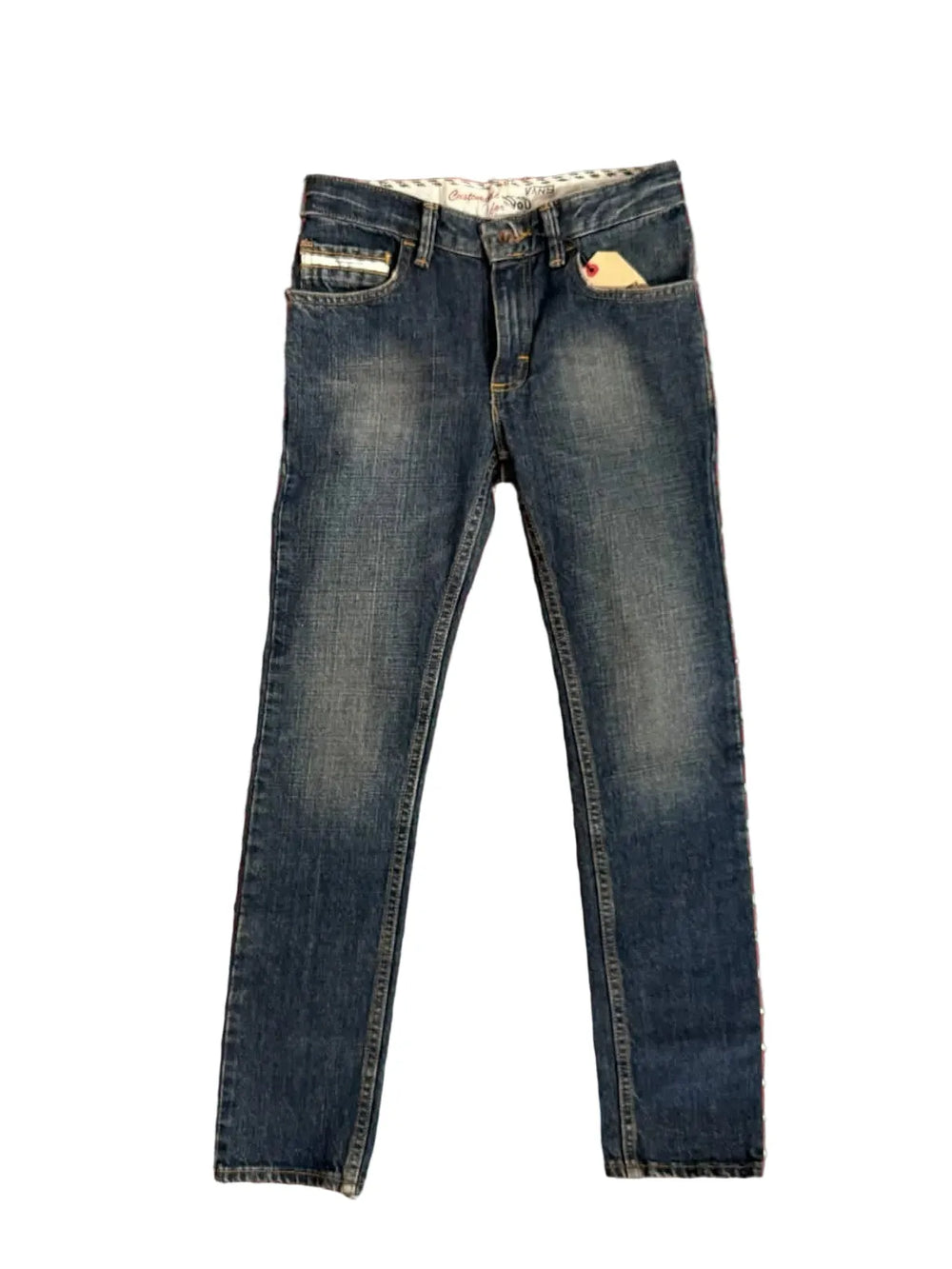 Vans 'V76' Skinny Jeans - Dark Blue (KIDS)