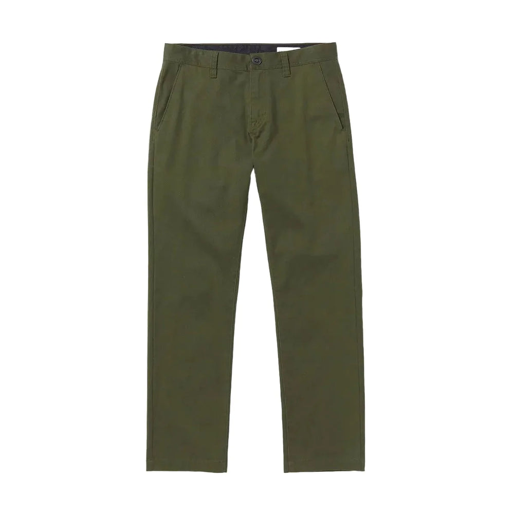 Pantalons Chino Modern Stretch 'Frickin' Volcom - Vert Foncé (ENFANTS)