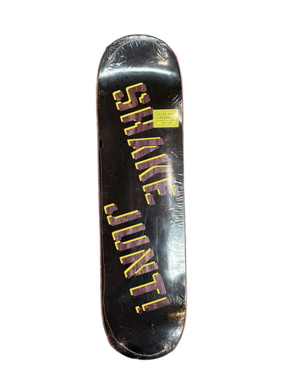 Planche de skateboard Shake Junt x Ryan Beagle Ewing 'OG Spray' - Mauve/Jaune