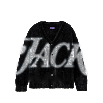 Jacker 'Mohair ADS' Cardigan - Black