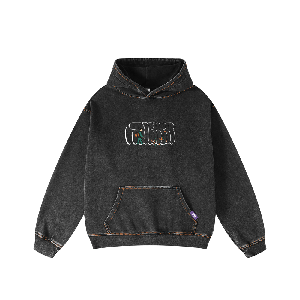 Jacker 'Landscaper' Hoodie - Black